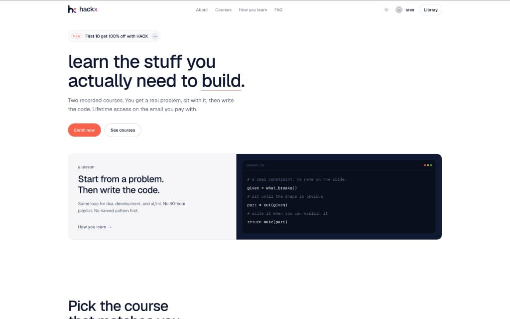 hackx preview